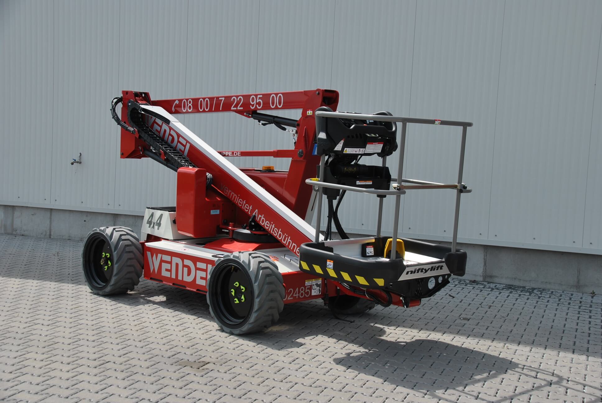  HR 12 DE Hybrid 4×4 MKII Gelenk-Teleskop-Arbeitsbühne