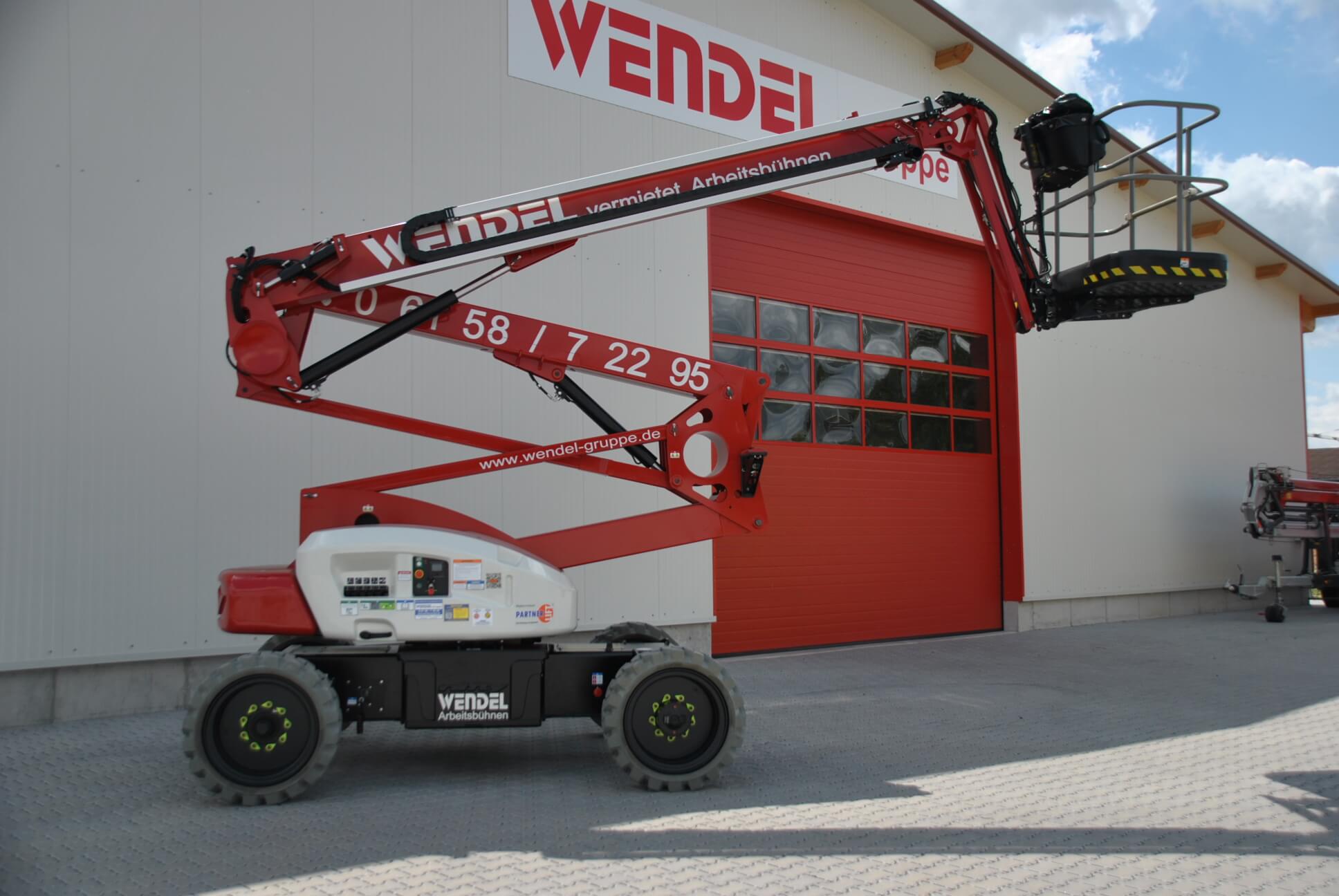  HR 21 E (MKII) Gelenk-Teleskop-Arbeitsbühne